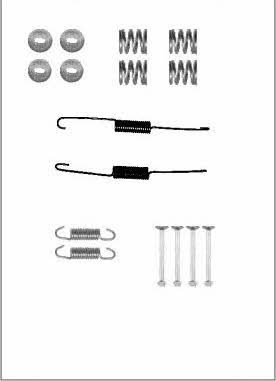 Motorquip LVMK1129 Mounting kit brake pads LVMK1129