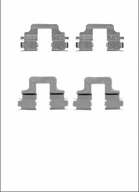 Motorquip LVMK1092 Mounting kit brake pads LVMK1092