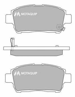 Motorquip LVXL1012 Brake Pad Set, disc brake LVXL1012