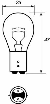Motorquip LVEB380 Glow bulb P21/5W 12V 21/5W LVEB380
