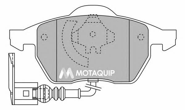 Motorquip LVXL1125 Brake Pad Set, disc brake LVXL1125