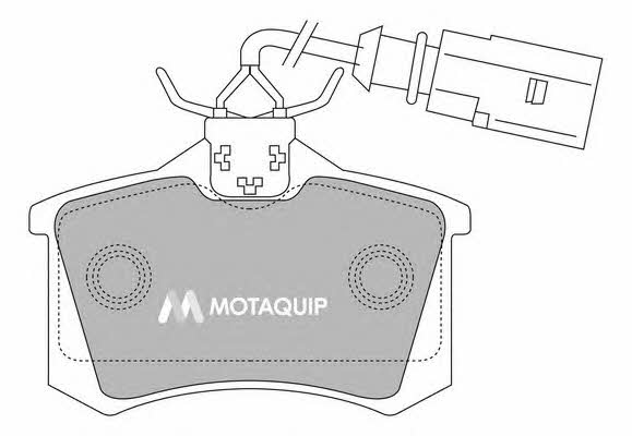 Motorquip LVXL1097 Brake Pad Set, disc brake LVXL1097