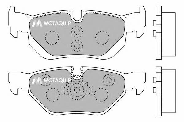 Motorquip LVXL1258 Brake Pad Set, disc brake LVXL1258