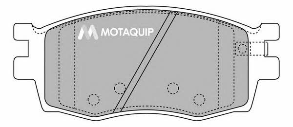 Motorquip LVXL1311 Brake Pad Set, disc brake LVXL1311