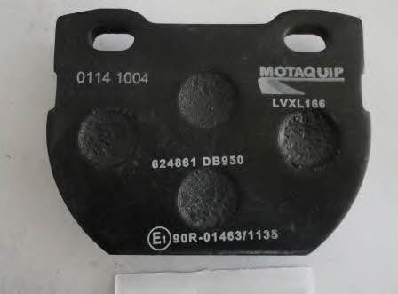 Motorquip LVXL166 Brake Pad Set, disc brake LVXL166