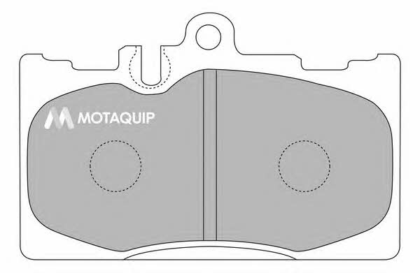 Motorquip LVXL1205 Brake Pad Set, disc brake LVXL1205