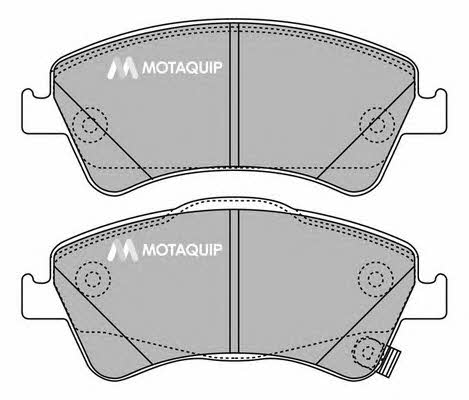 Motorquip LVXL1432 Brake Pad Set, disc brake LVXL1432