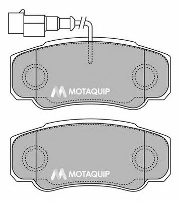 Motorquip LVXL1436 Brake Pad Set, disc brake LVXL1436