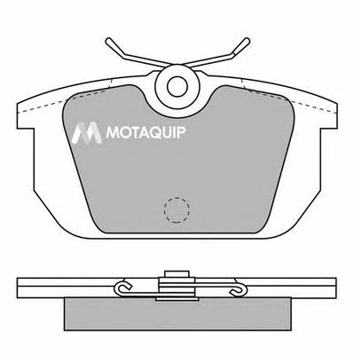 Motorquip LVXL464 Brake Pad Set, disc brake LVXL464