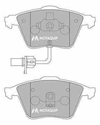 Motorquip LVXL1076 Brake Pad Set, disc brake LVXL1076