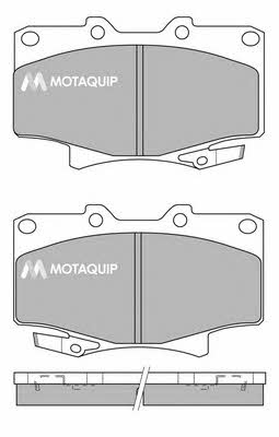 Motorquip LVXL453 Brake Pad Set, disc brake LVXL453