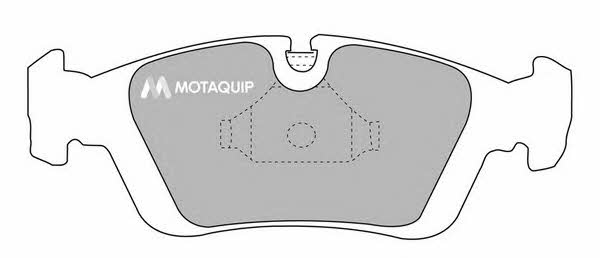 Motorquip LVXL332 Brake Pad Set, disc brake LVXL332