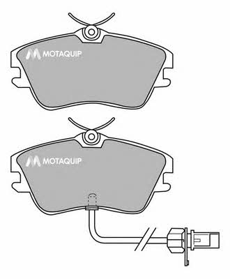Motorquip LVXL1128 Brake Pad Set, disc brake LVXL1128