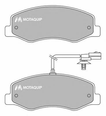 Motorquip LVXL1637 Brake Pad Set, disc brake LVXL1637