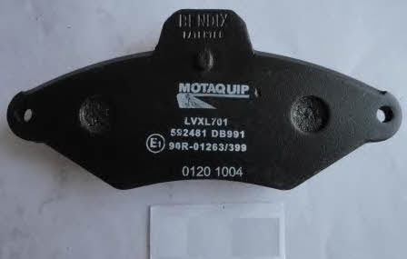 Motorquip LVXL701 Brake Pad Set, disc brake LVXL701