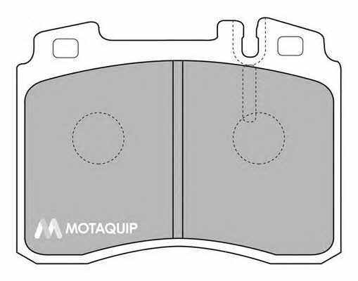 Motorquip LVXL437 Brake Pad Set, disc brake LVXL437