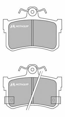 Motorquip LVXL772 Brake Pad Set, disc brake LVXL772