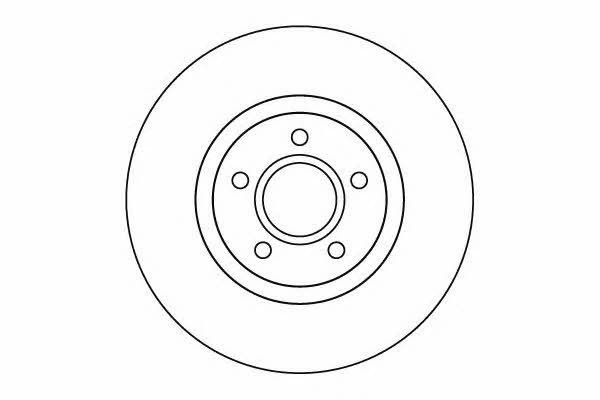 Motorquip LVBD1017Z Front brake disc ventilated LVBD1017Z