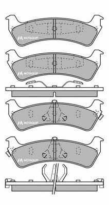 Motorquip LVXL549 Brake Pad Set, disc brake LVXL549