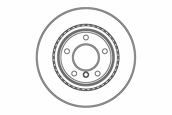 Motorquip LVBD1160Z Rear ventilated brake disc LVBD1160Z