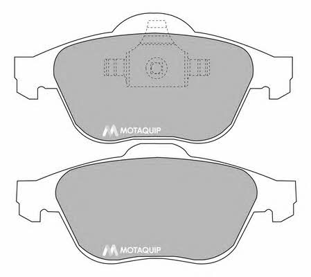 Motorquip LVXL1008 Brake Pad Set, disc brake LVXL1008