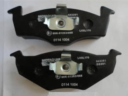 Motorquip LVXL170 Brake Pad Set, disc brake LVXL170