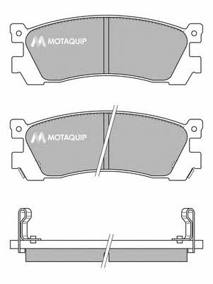 Motorquip LVXL392 Brake Pad Set, disc brake LVXL392