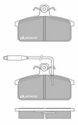 Motorquip LVXL652 Brake Pad Set, disc brake LVXL652