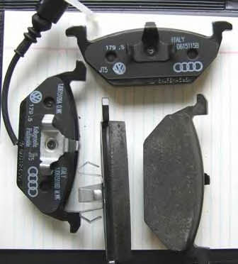 Motorquip LVXL1015 Brake Pad Set, disc brake LVXL1015