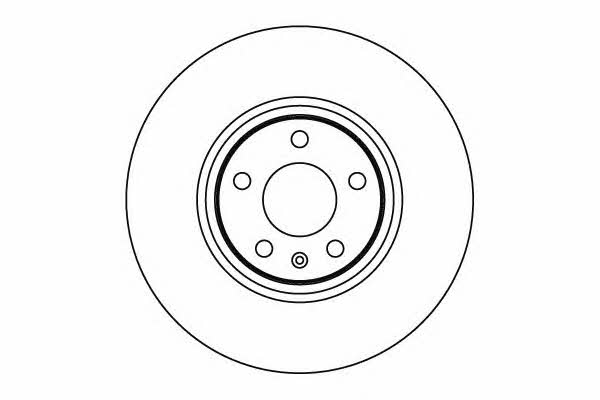 Motorquip LVBD1168Z Front brake disc ventilated LVBD1168Z