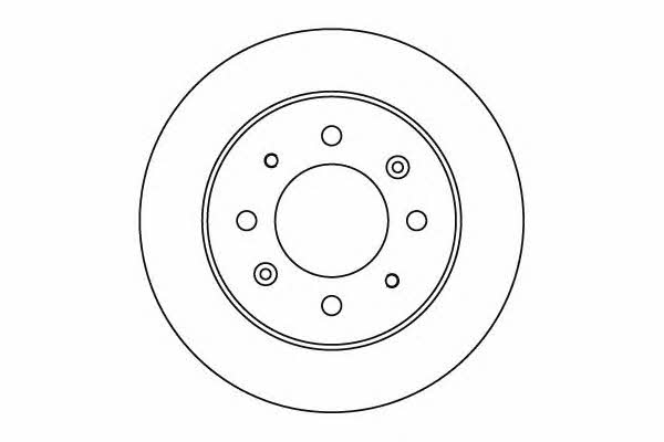 Motorquip LVBD1078Z Brake disc LVBD1078Z