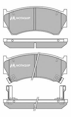 Motorquip LVXL885 Brake Pad Set, disc brake LVXL885