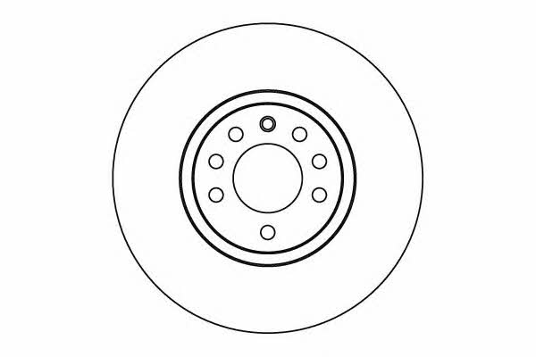 Motorquip LVBD1059Z Front brake disc ventilated LVBD1059Z