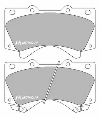 Motorquip LVXL1701 Brake Pad Set, disc brake LVXL1701