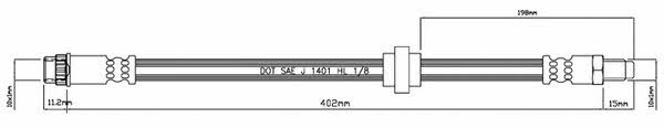 Motorquip VBJ106 Brake Hose VBJ106