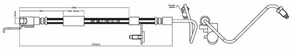 Motorquip VBJ234 Brake Hose VBJ234