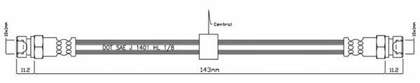 Motorquip VBJ169 Brake Hose VBJ169