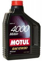 Motul 100333 Engine oil Motul 4000 Motion 10W-30, 2L 100333