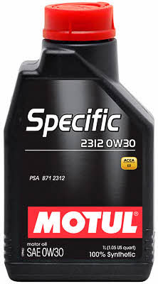 Motul 105752 Engine oil Motul Specific 2312 0W-30, 5L 105752