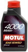 Motul 102814 Engine oil Motul 4000 Motion 15W-50, 1L 102814