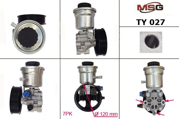 MSG TY027 Hydraulic Pump, steering system TY027
