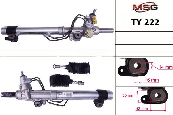 TY222 MSG Steering Gear