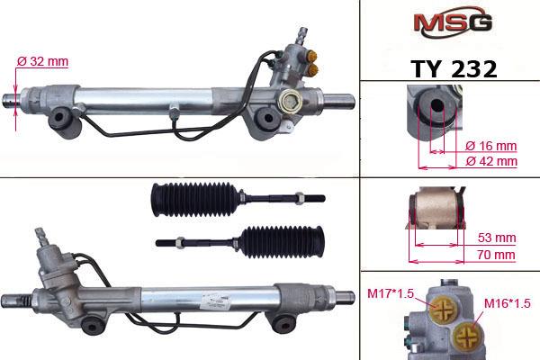 TY232 MSG Steering Gear