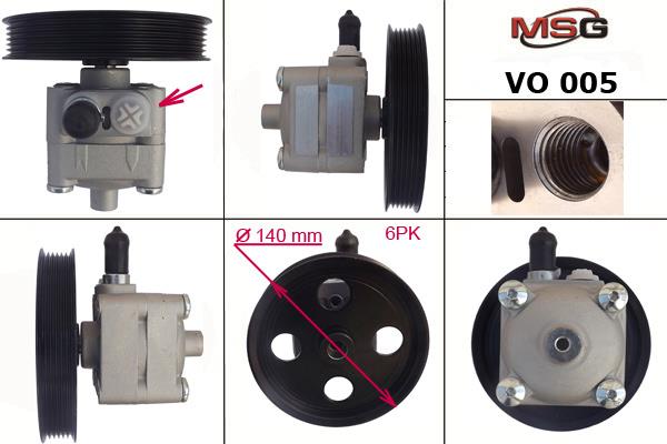 MSG VO005 Hydraulic Pump, steering system VO005