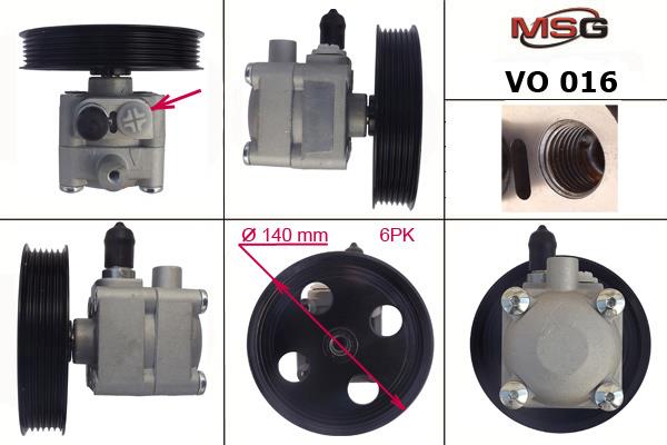 MSG VO016 Hydraulic Pump, steering system VO016