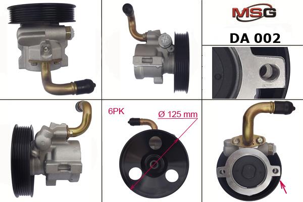 MSG DA002 Hydraulic Pump, steering system DA002