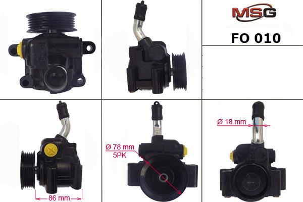 MSG FO010 Hydraulic Pump, steering system FO010