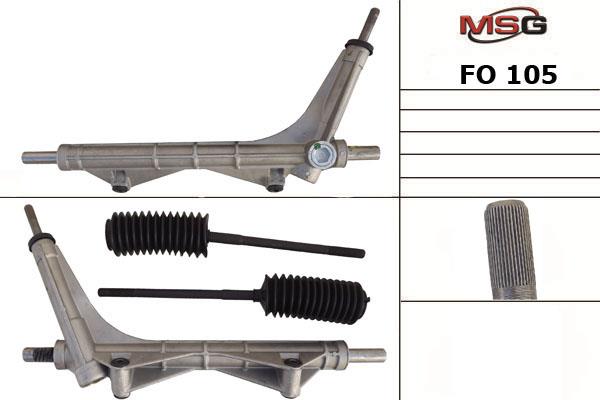 MSG FO105 Steering rack without power steering FO105