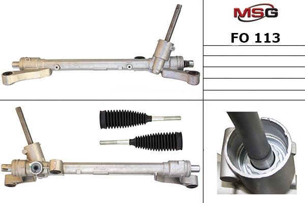 Rack and pinion Ford Puma: FO113 MSG Steering Gear