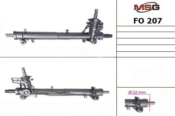 Steering rack Mazda 2: FO207 MSG Power Steering